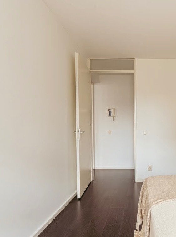 Deur met ruitje - GRATIS, Doe-het-zelf en Verbouw, Deuren en Horren, Ophalen, Gebruikt, 80 tot 100 cm, 215 cm of meer
