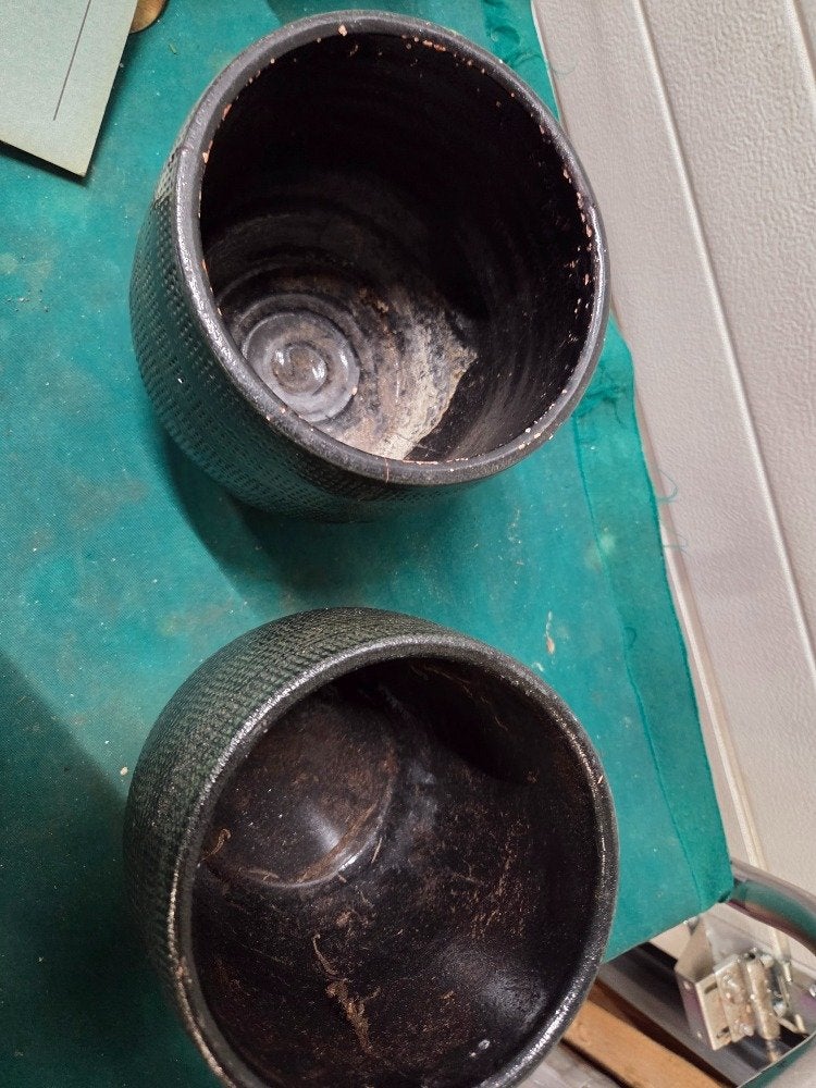 bloempotten tokio groen 2x, Ophalen of Verzenden, 'T Olde Gre-j, Info@toldegrej.nl, Endepoelstraat 20f Didam