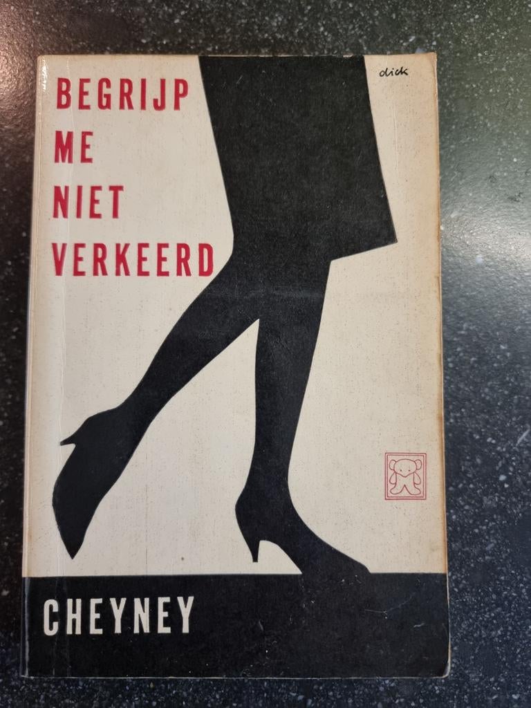 Begrijp me niet verkeerd - Peter Cheyney (Dick Bruna omslag), Ophalen of Verzenden, Gelezen, Peter Cheyney