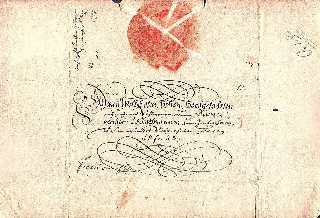 1712 Polska Baron Antoni Albregt Imhoff Leonard Turnhout, Verzamelen, Overige Verzamelen, Ophalen