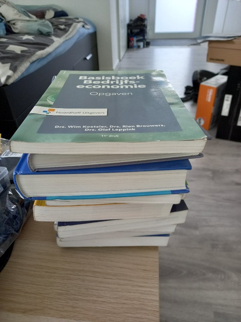 11 Studieboeken Finance & Control, Diverse auteurs, Zo goed als nieuw, Gamma, HBO
