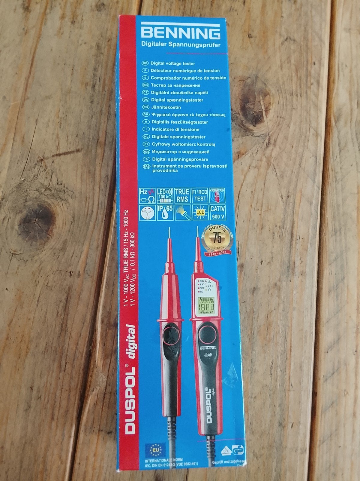 Benning Duspol Digital Spanningsmeter - Nieuw in doos, Ophalen of Verzenden, Nieuw, Overige merken, Overige typen