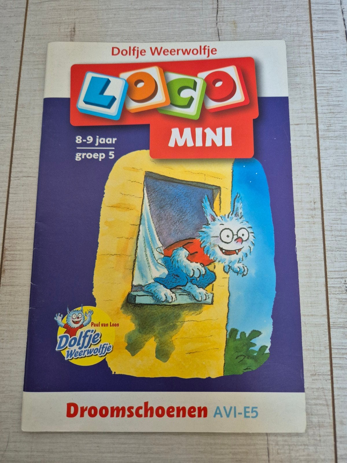 Mini Loco boekje: Begrijpend lezen: Dolfje Weerwolfje AVI E5, Ophalen of Verzenden, Nieuw, Taal en Lezen