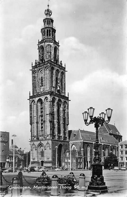 300-054-033 Groningen Martinitoren, Verzenden, Voor 1920, Groningen