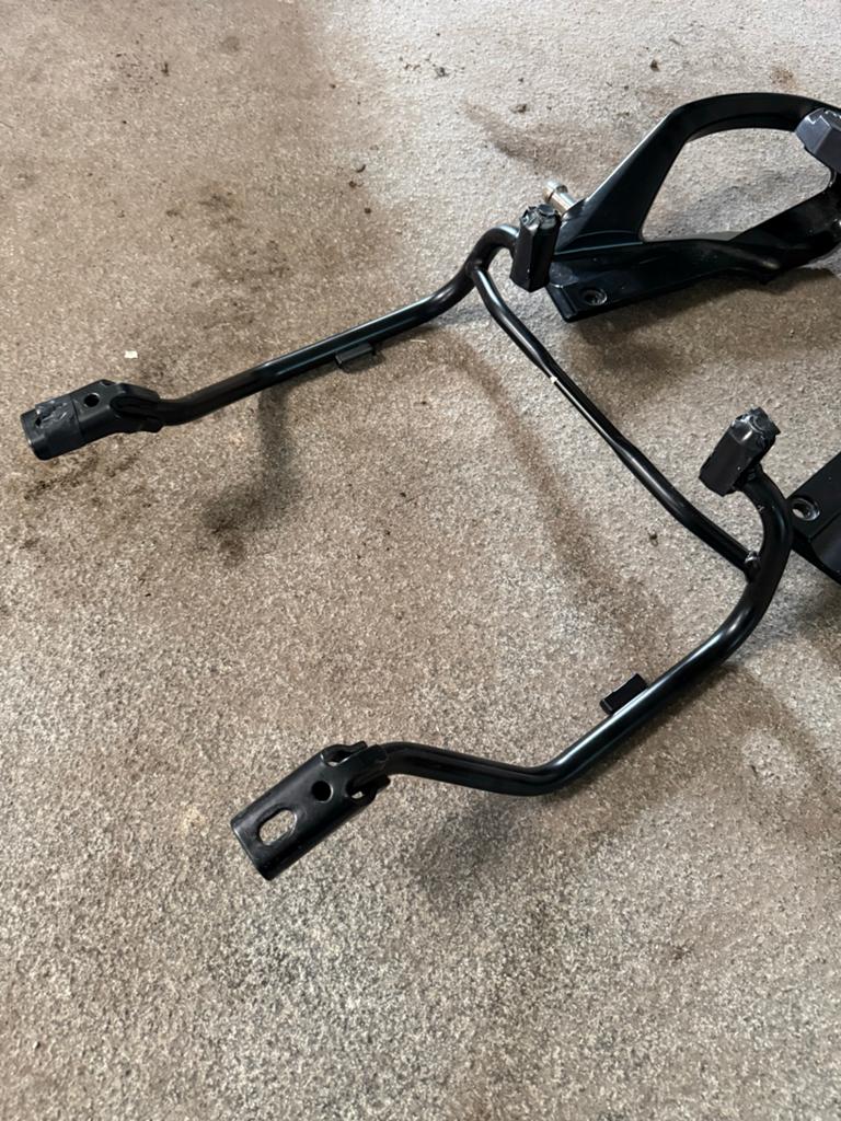 Originele BMW zijkoffer rek, Motoren, Ophalen of Verzenden, Gebruikt