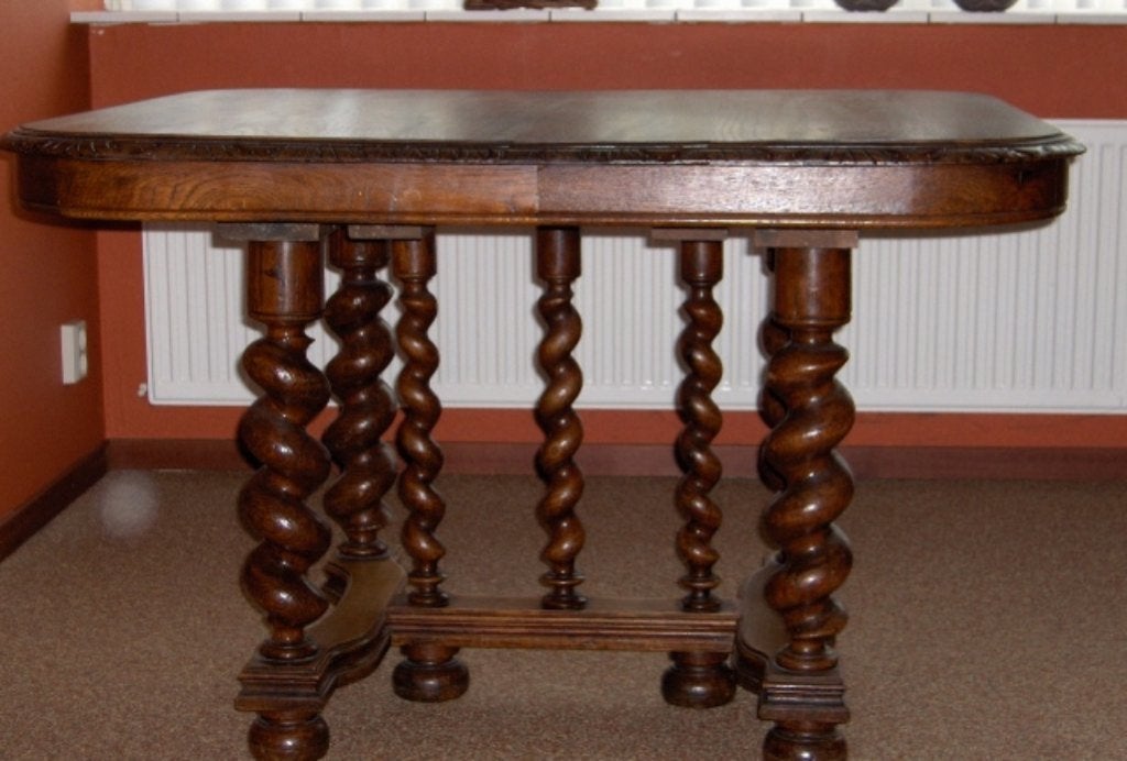 Franse jachttafel, Antiek en Kunst, Antiek | Meubels | Stoelen en Banken, Ophalen