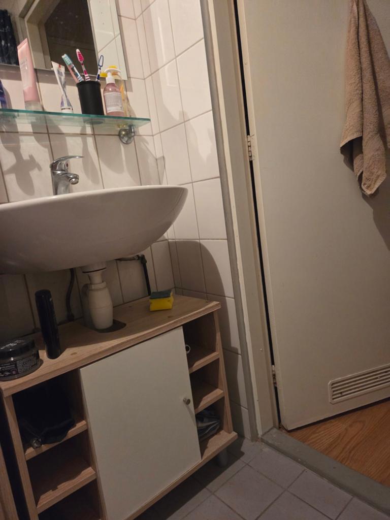 Wastafelkast, Huis en Inrichting, Badkamer | Badkamermeubels, Overige typen, Zo goed als nieuw, Minder dan 100 cm, 25 tot 50 cm