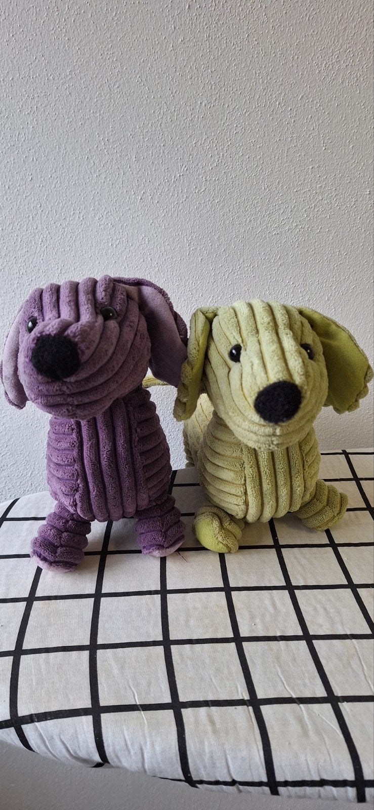 2 teckel knuffels, Kinderen en Baby's, Ophalen, Zo goed als nieuw, Overige typen
