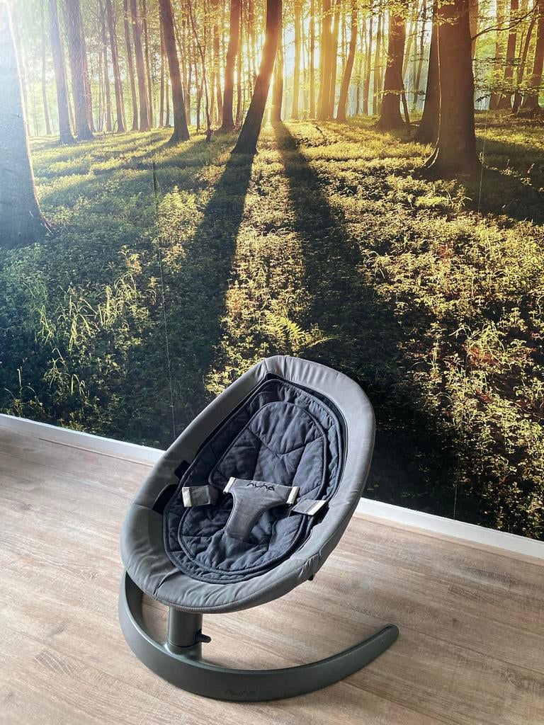 Nuna Leaf baby wipstoel met wasbare kussens, Kinderen en Baby's, Wipstoeltjes, Ophalen, Gebruikt, Wipstoel, Overige merken