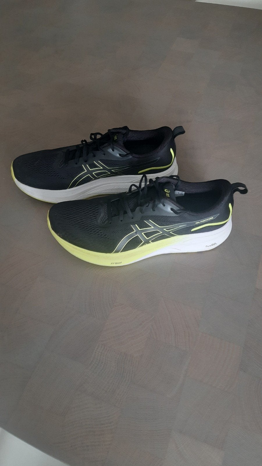 Asics Fortitude Hardloopschoenen - Zo goed als nieuw, Sport en Fitness, Loopsport en Atletiek, Ophalen, Zo goed als nieuw, Hardloopschoenen