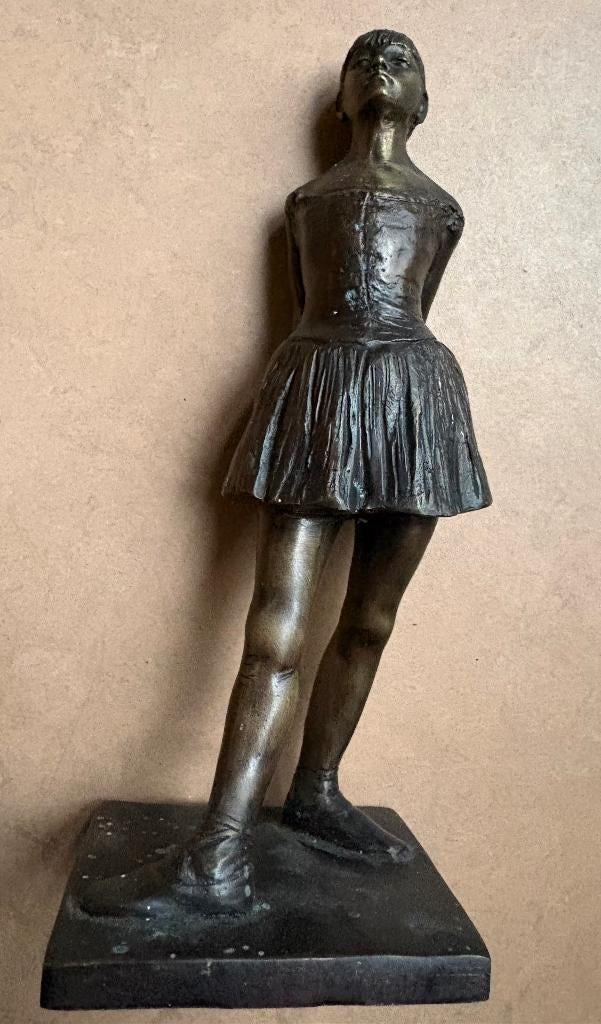Prachtig bronzen beeldje, naar Edgar Degas, Antiek en Kunst, Ophalen of Verzenden