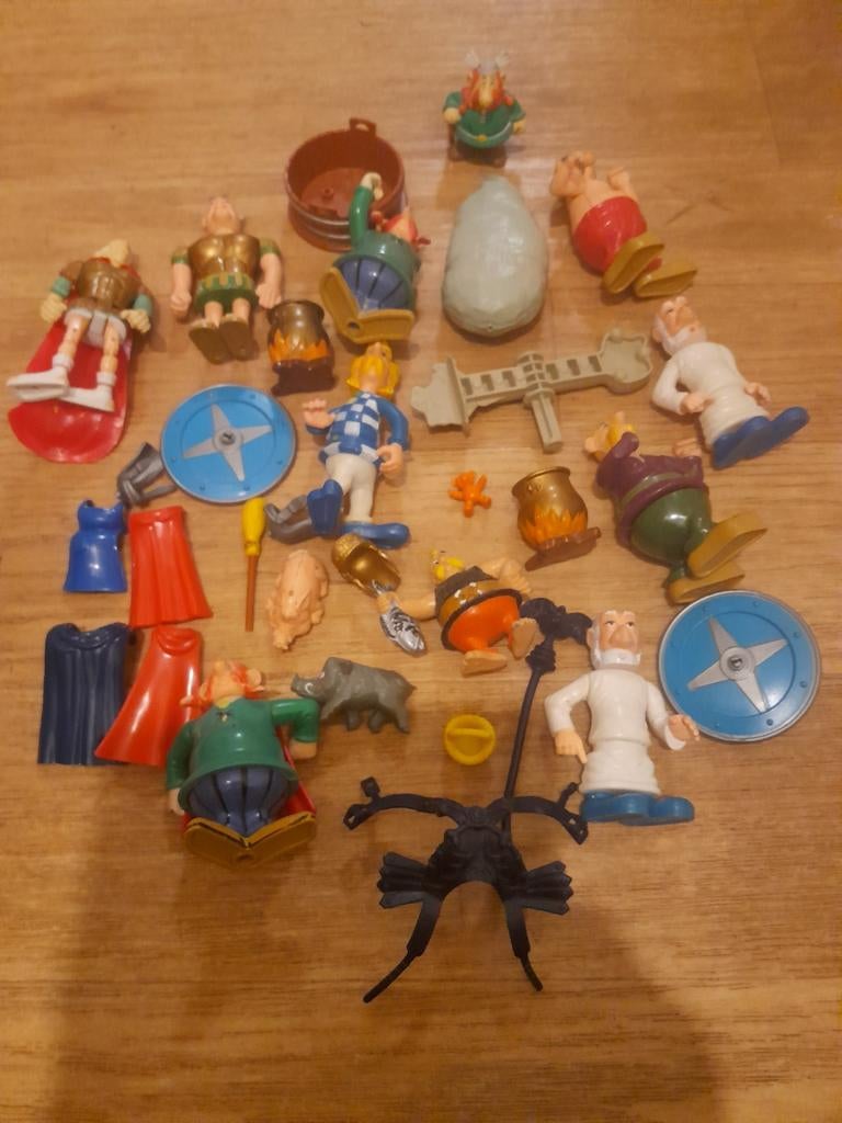 Astrix poppetjes, Ophalen of Verzenden, Gebruikt