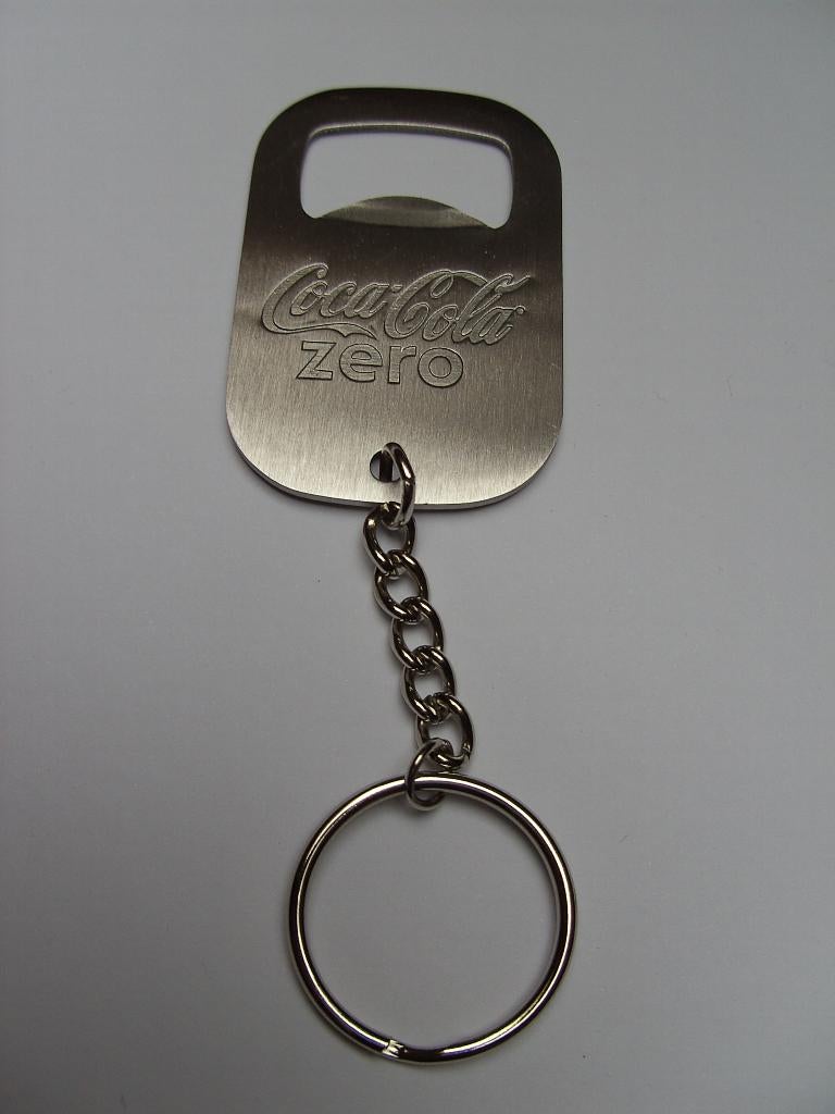 Coca Cola Zero Sleutelhanger Flessenopener, Verzamelen, Ophalen of Verzenden, Nieuw, Overige typen