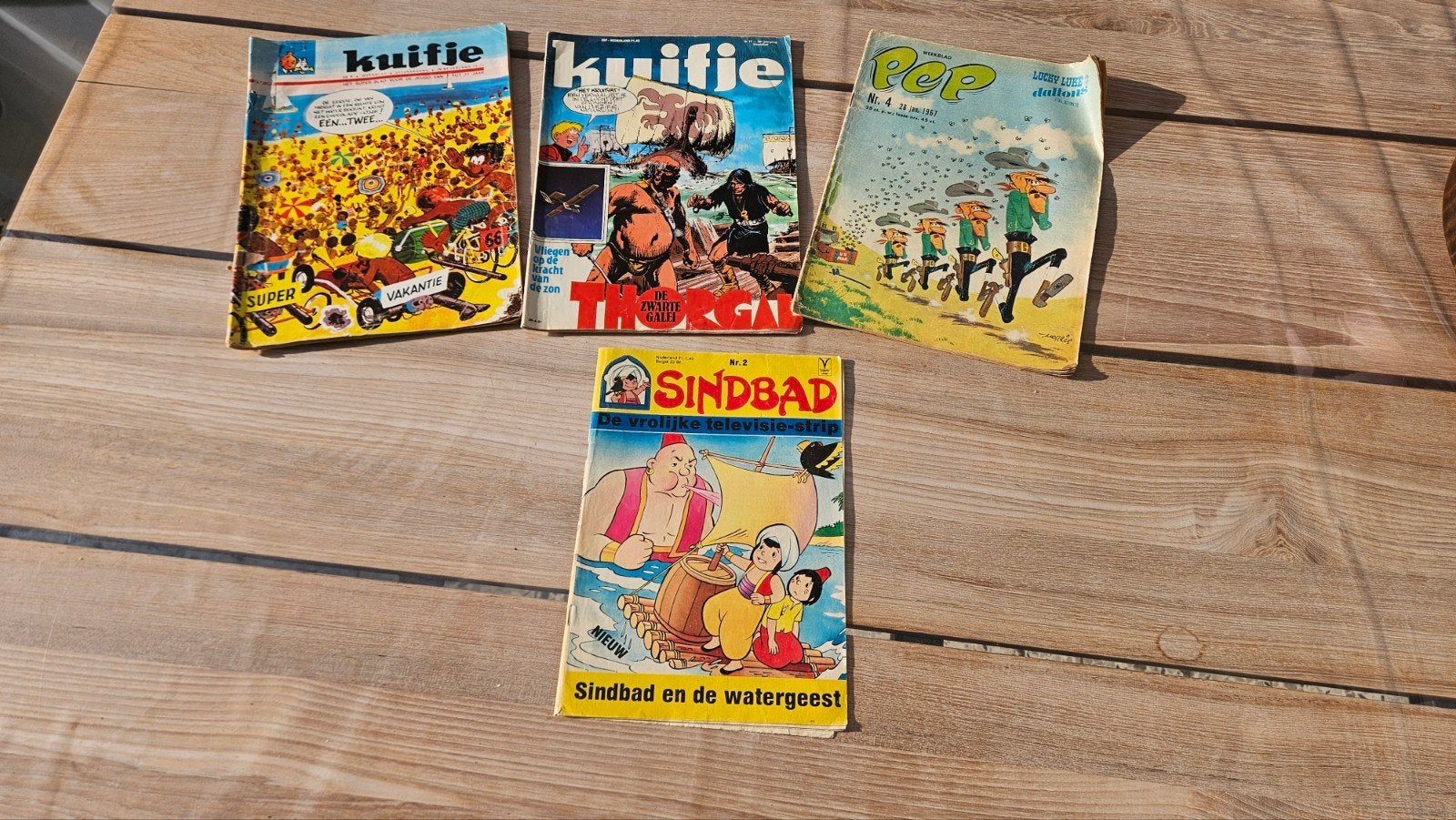 Vintage strips, Ophalen of Verzenden