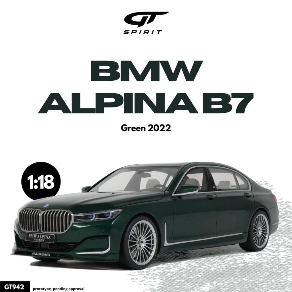 Gt Spirit
Bmw Alpina B7
1/1400
1:18 Nieuw, Ophalen of Verzenden, Nieuw, Auto