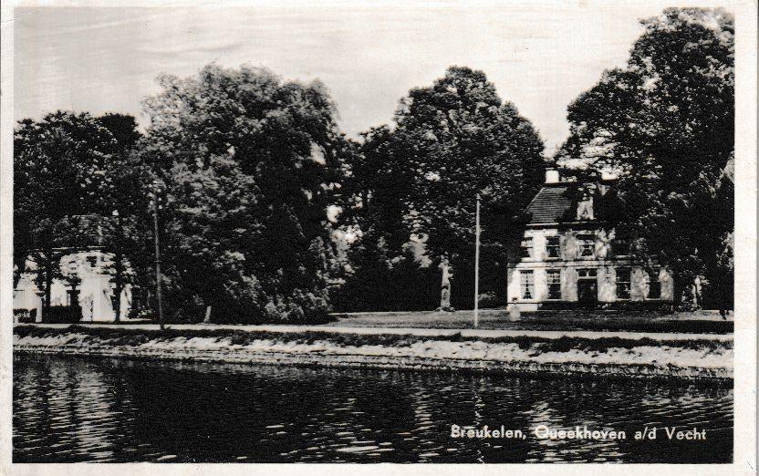 BREUKELEN - QUEEKHOVEN a/d VECHT, Ophalen of Verzenden, 1940 tot 1960, Gelopen, Utrecht