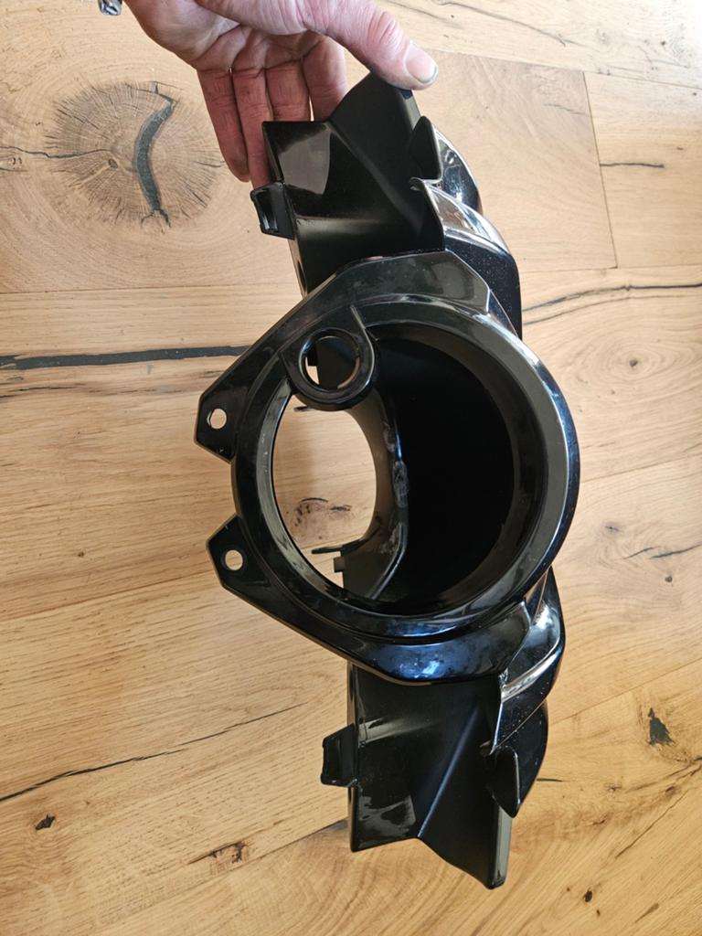 TELLERKAP YAMAHA AEROX 4-TAKT ZWART + stuurkap Aerox 4T, Aerox, Stuurkap, Ophalen of Verzenden, Yamaha