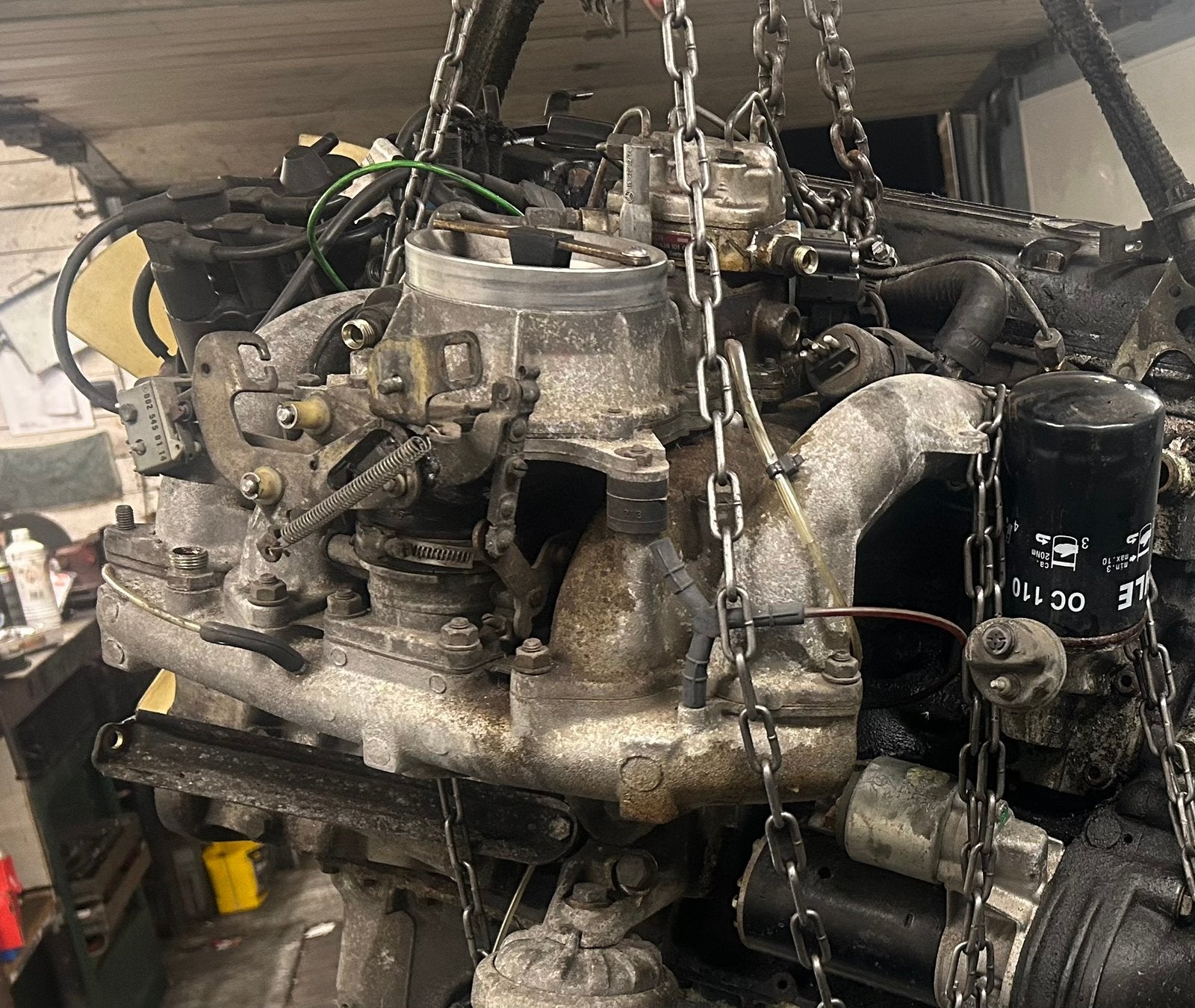 Mercedes m102 injectie spinnenkop w124 w201, Ophalen, Nieuw