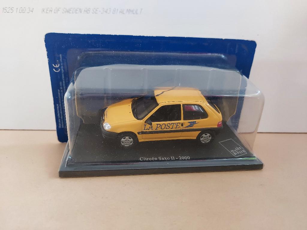 Citroen Saxo II 1/43 editions Atlas la Poste, Verzenden, Nieuw, Auto, Overige merken