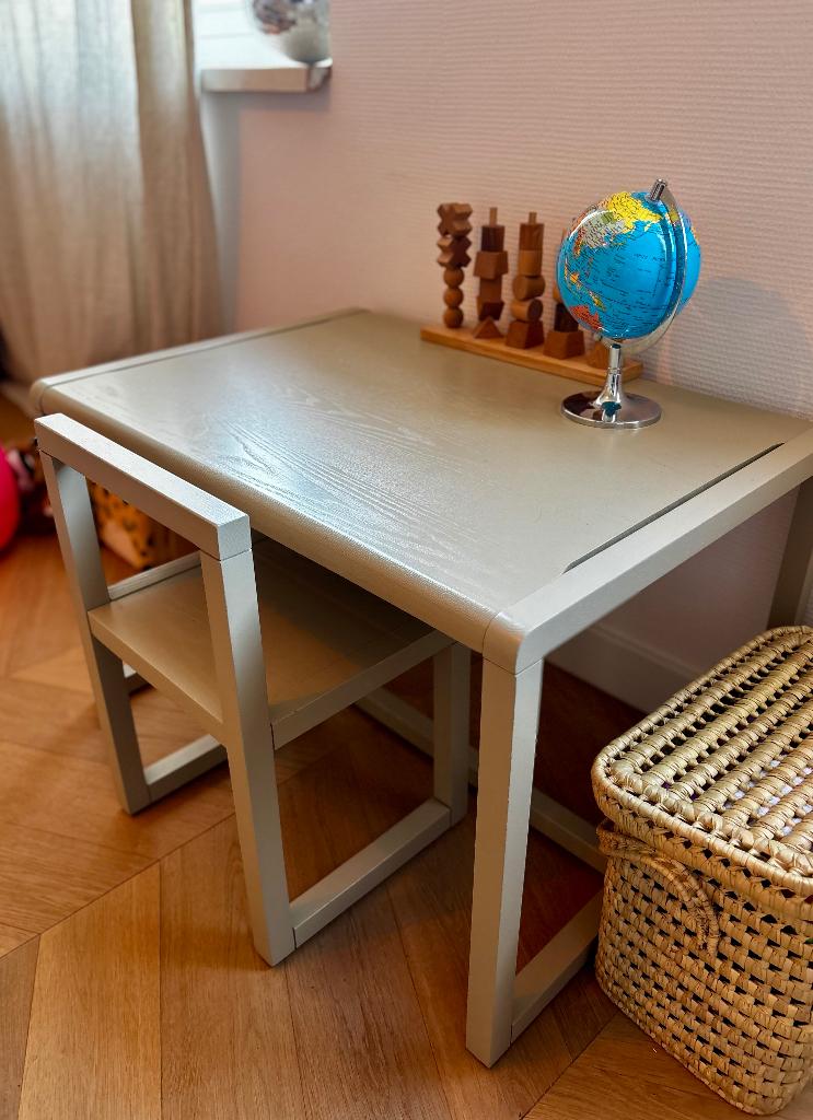 Ferm Living Little Architect Bureau Cashmere, Ophalen, Zo goed als nieuw, Tafel(s) en Stoel(en)