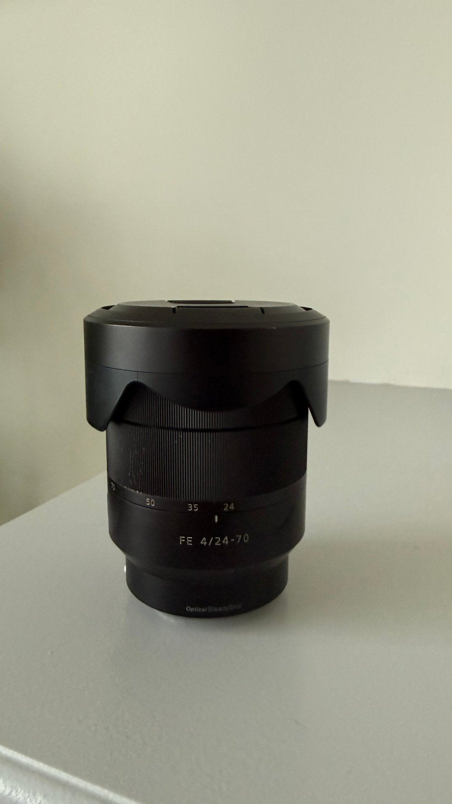 Sony Vario-Tessar T* FE 24-70mm F4 ZA OSS (SEL2470Z), Sony E-mount, Sony, Zo goed als nieuw, Telelens