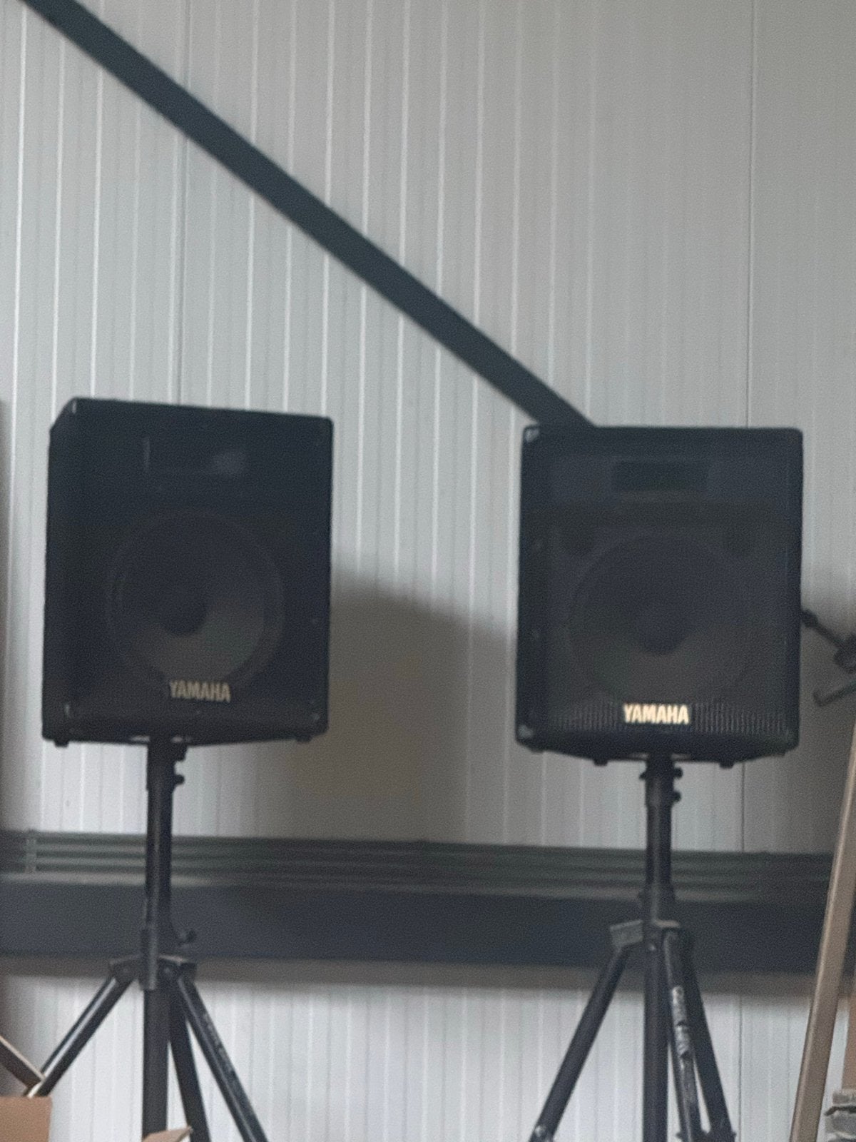 Yamaha Speakerset met statieven, Gebruikt, Inclusief standaarden, Speakerset, Yamaha