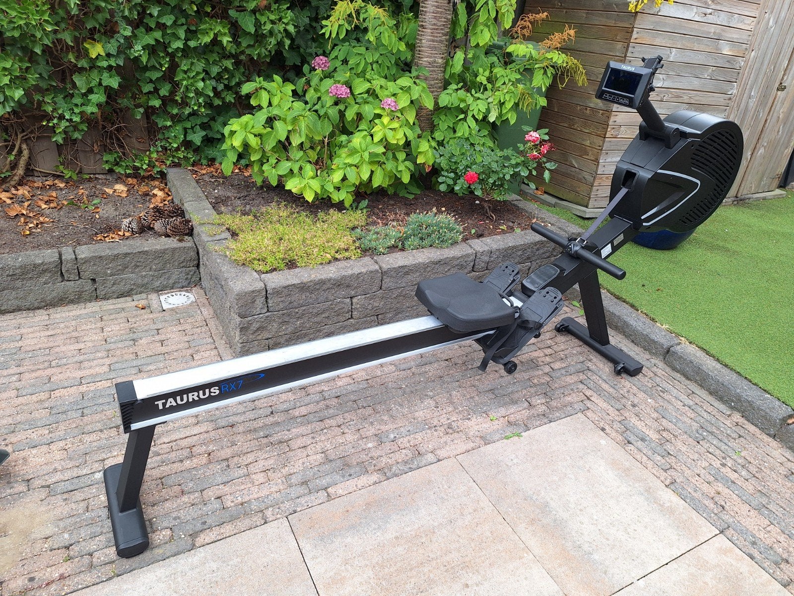 Taurus RX7 Roeimachine, Sport en Fitness, Fitnessapparatuur, Ophalen, Benen, Gebruikt, Metaal