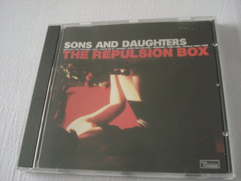 SONS AND DAUGHTERS - THE REPULSION BOX indie, Cd's en Dvd's, Ophalen of Verzenden, Zo goed als nieuw, Inclusief boekje, Indie Rock