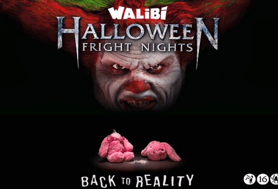 Walibi fright night tickets 23/24/26 oktober