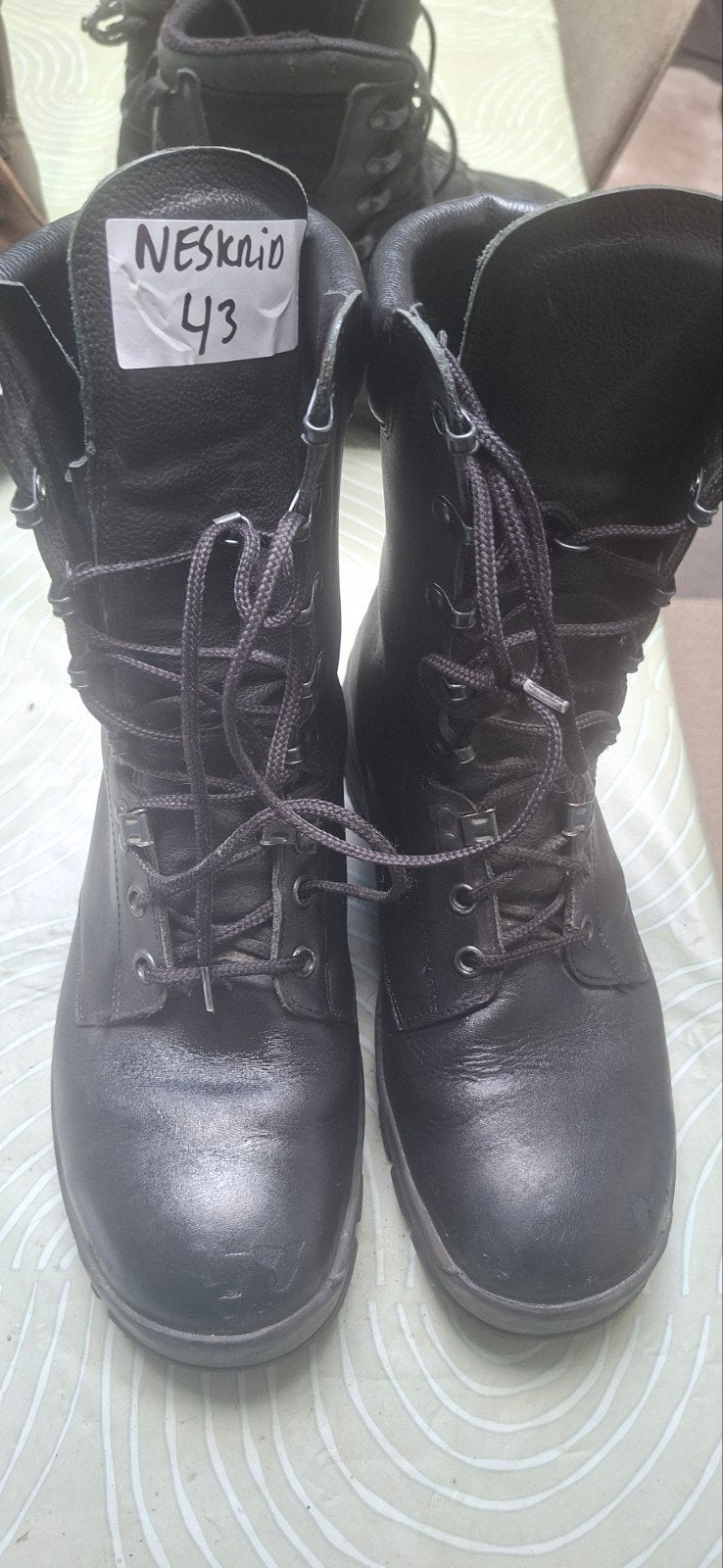 Dienstkisten / Gevechtsschoenen Neskrio Maat 43, Zwart, Boots, Ophalen of Verzenden, Neskrio