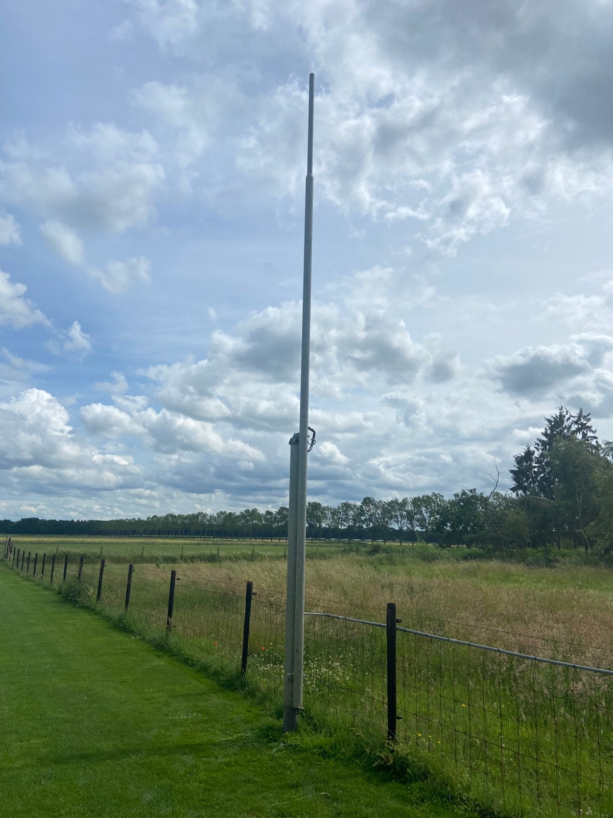 Lichtmast kantelbaar, Ophalen, Gebruikt