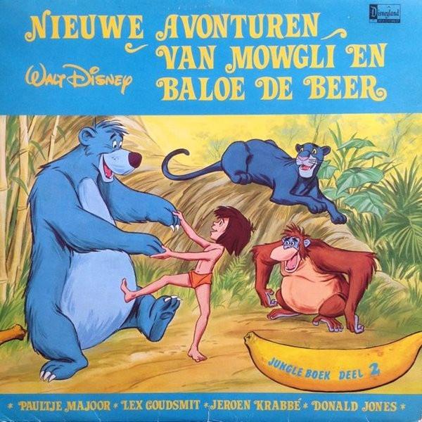 Disney - nieuwe avonturen van Mowgli en Balou lp, Ophalen of Verzenden, Zo goed als nieuw, 12 inch