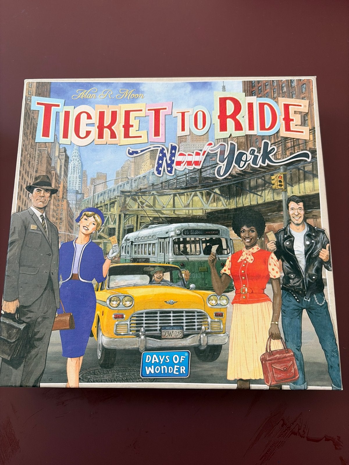 Bordspel - ticket to ride - new york, Ophalen of Verzenden, Nieuw