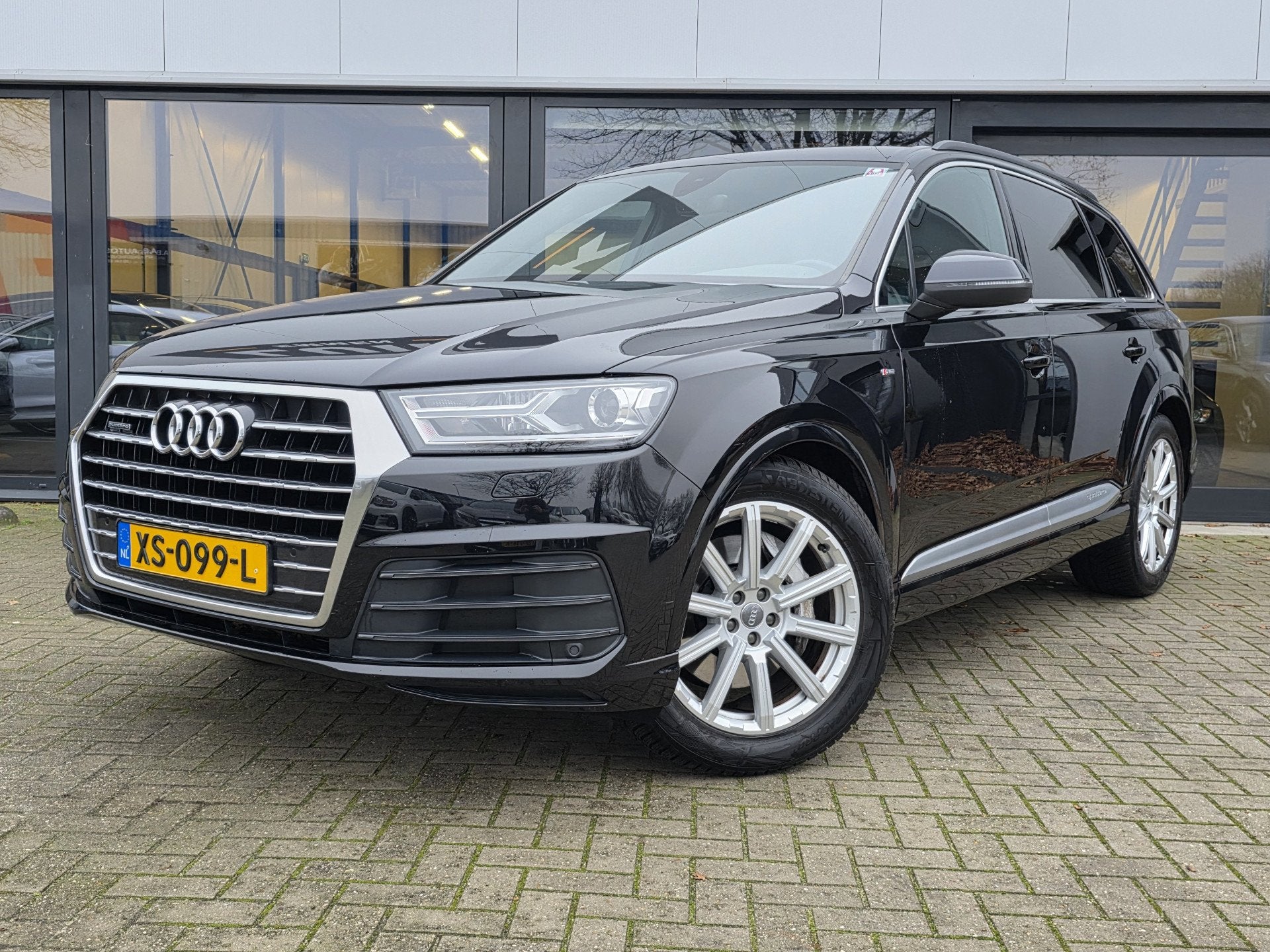 Audi Q7 3.0 TFSI quattro Pro Line S + 3x S-LINE + LUCHTVERIN, Auto's, Automaat, Gebruikt, 2995 cc, 334 pk