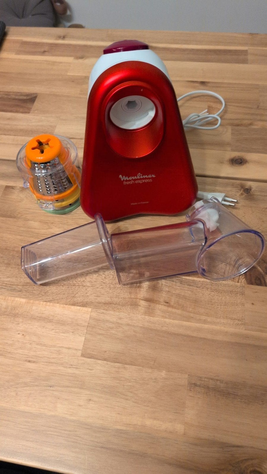Moulinex shredder/slicer, Minder dan 1 liter, Ophalen of Verzenden, 1 snelheid