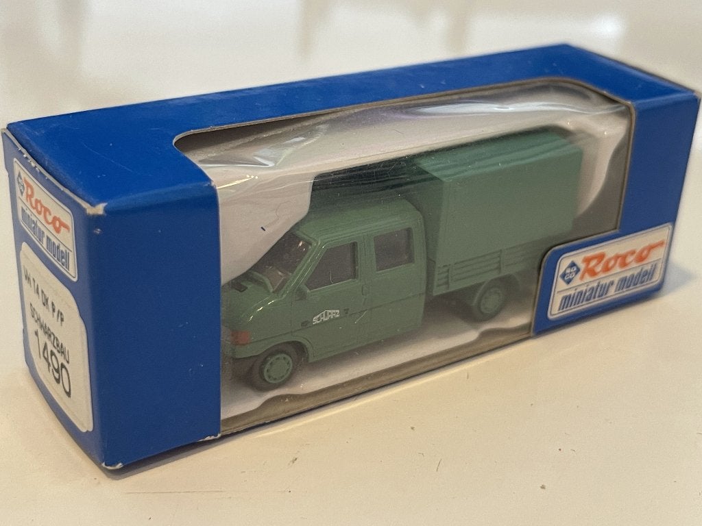 Roco 1490 VW T4 DK SchwarzBau, in verpakking, Ophalen of Verzenden, Zo goed als nieuw, Auto, Roco