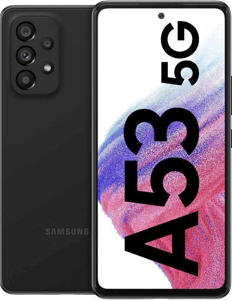 Samsung Galaxy A53 5G 128GB 6GB SM-A536B/DS Dual-SIM Zwart, Zwart, Touchscreen, Ophalen of Verzenden, Zo goed als nieuw