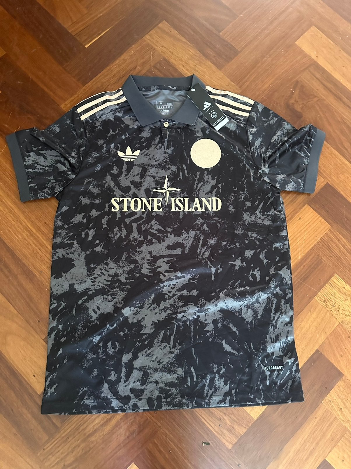 Ajax Stone Island Voetbalshirt, Maat M, Ophalen of Verzenden, Nieuw, Shirt