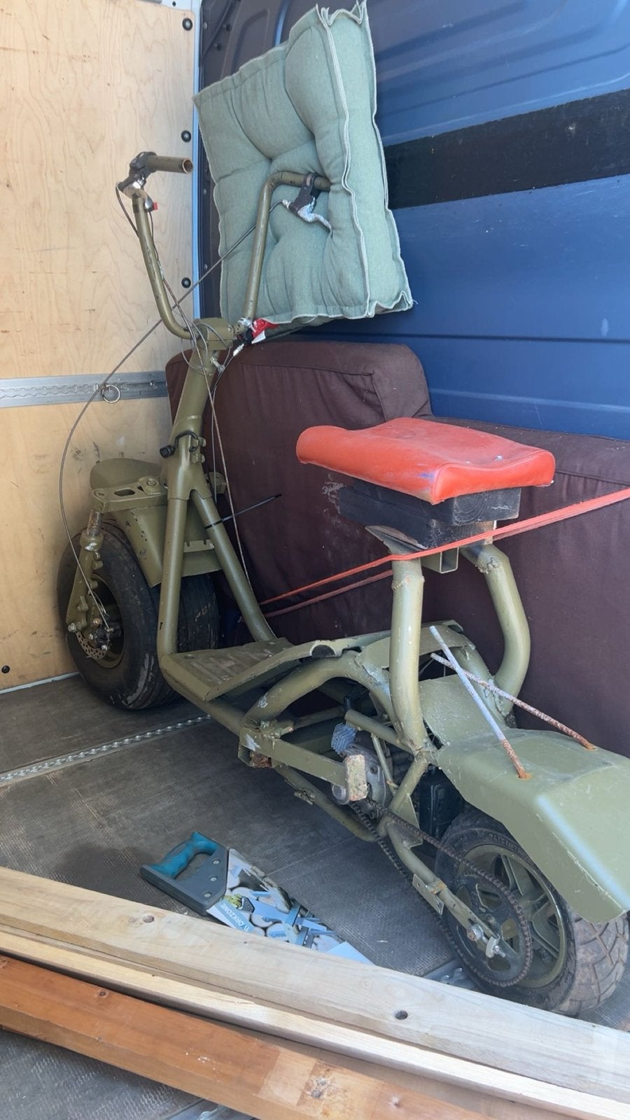 50cc Pitbike Blok met Terugloop Uitlaat - Opknapper, Ophalen of Verzenden, Gebruikt, Pitbike