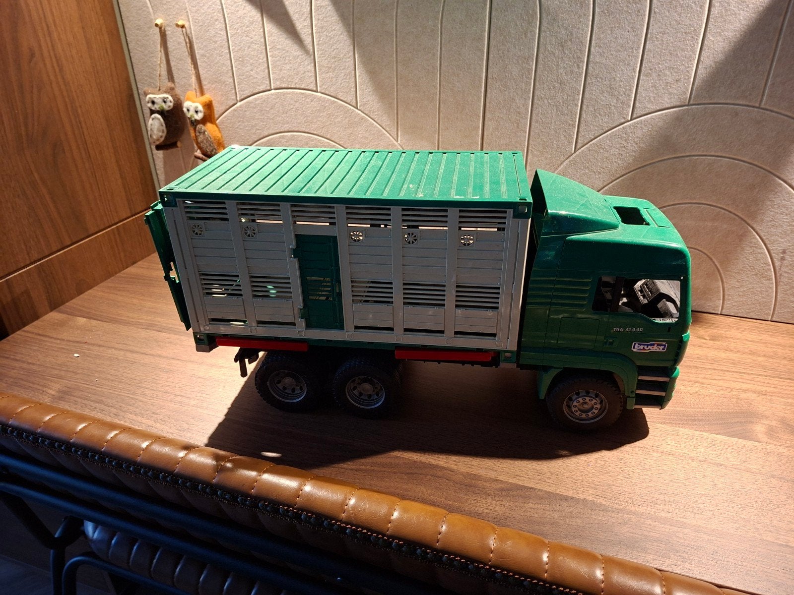 Bruder veewagen, 40cm, Ophalen of Verzenden, Gebruikt