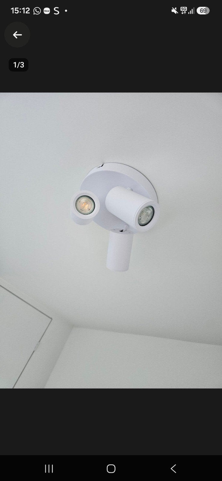 Partij lampen, Ophalen