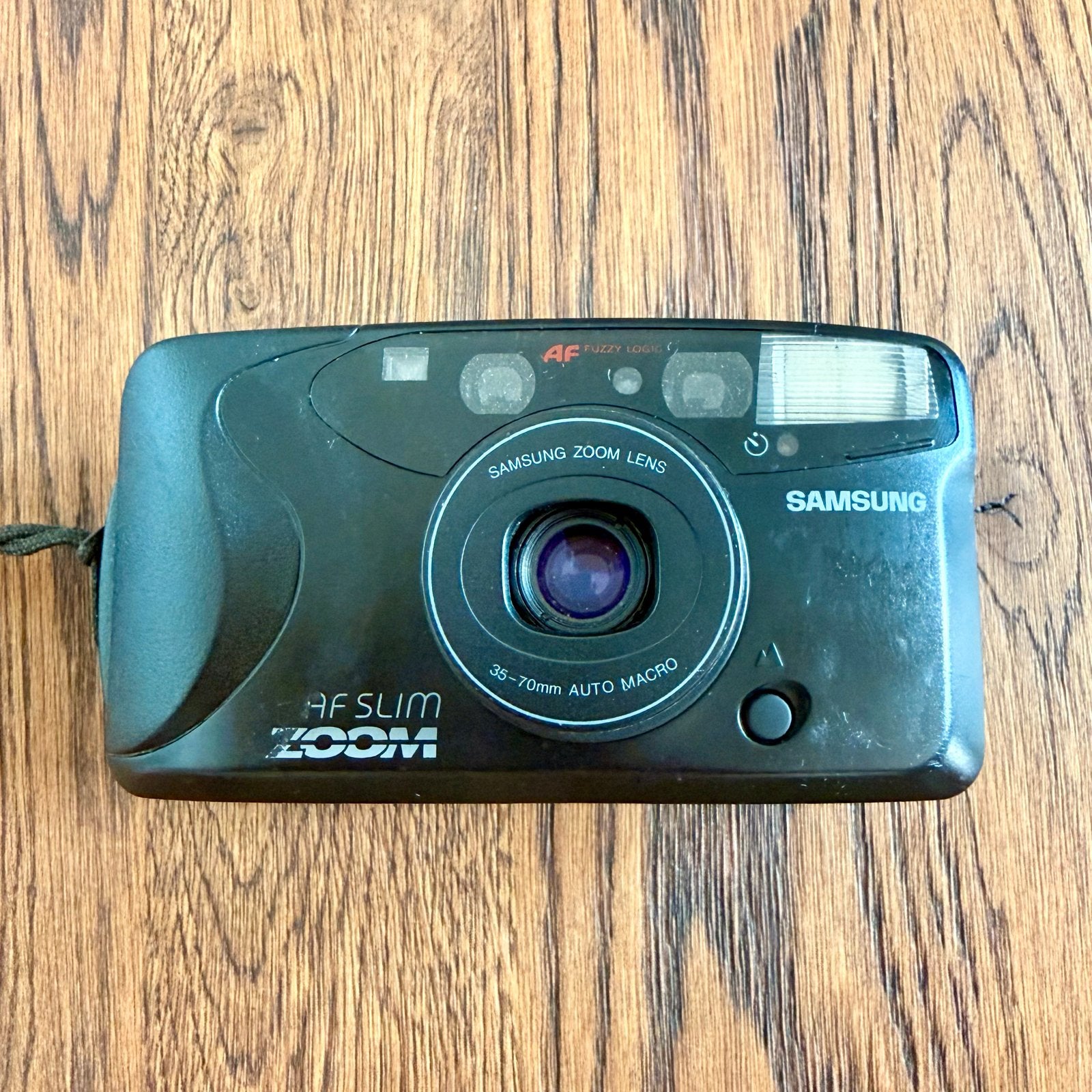 Samsung AF Slim Zoom 35mm Compact Film Camera Analoog, Ophalen of Verzenden, Gebruikt, Compact, Samsung
