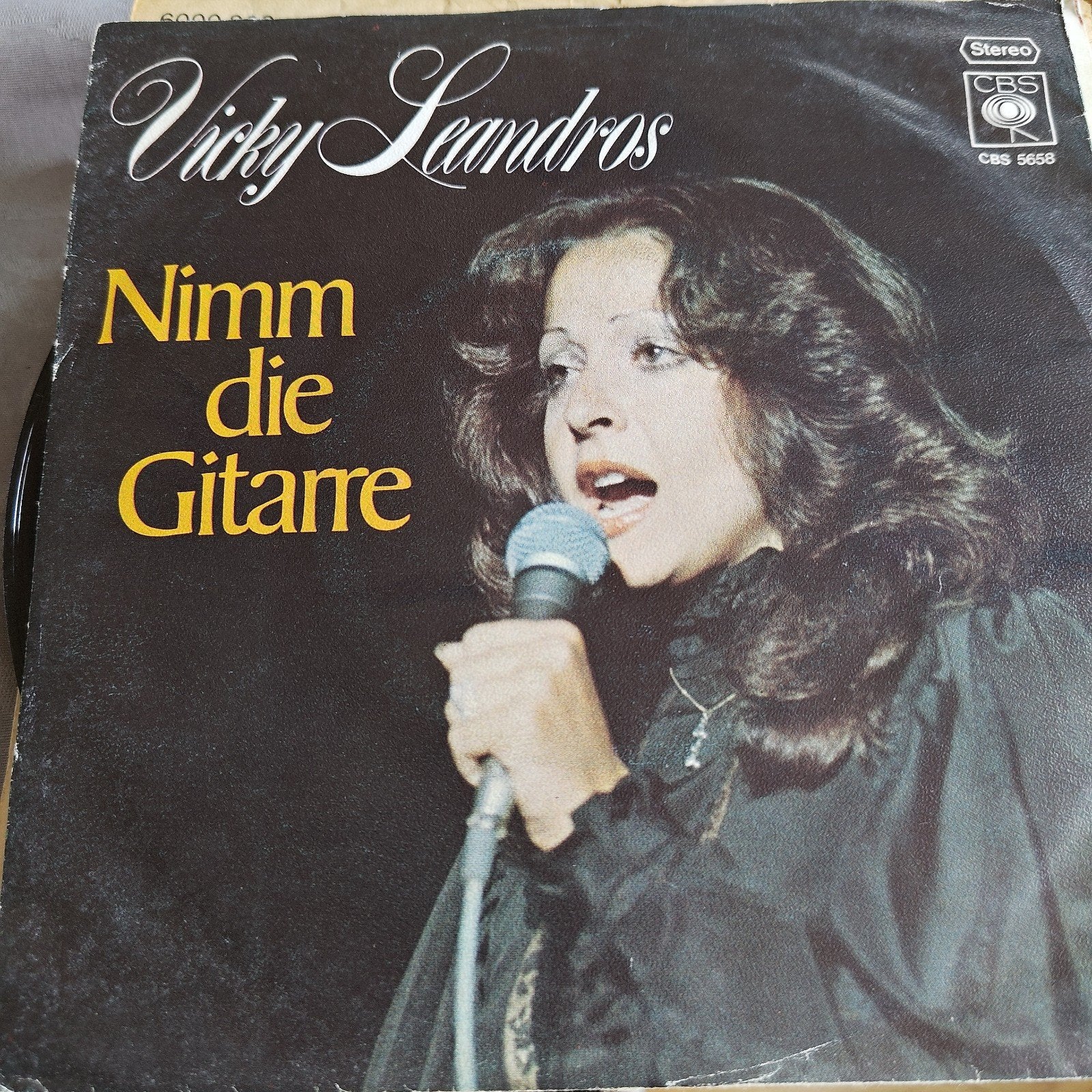 Vicky Leandros - Nimm die Gitarre (Single), Gebruikt, Pop, 7 inch, Ophalen of Verzenden