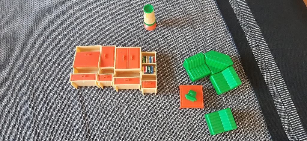 Jean poppenhuis woonkamer, Verzenden, Gebruikt, Poppenhuis