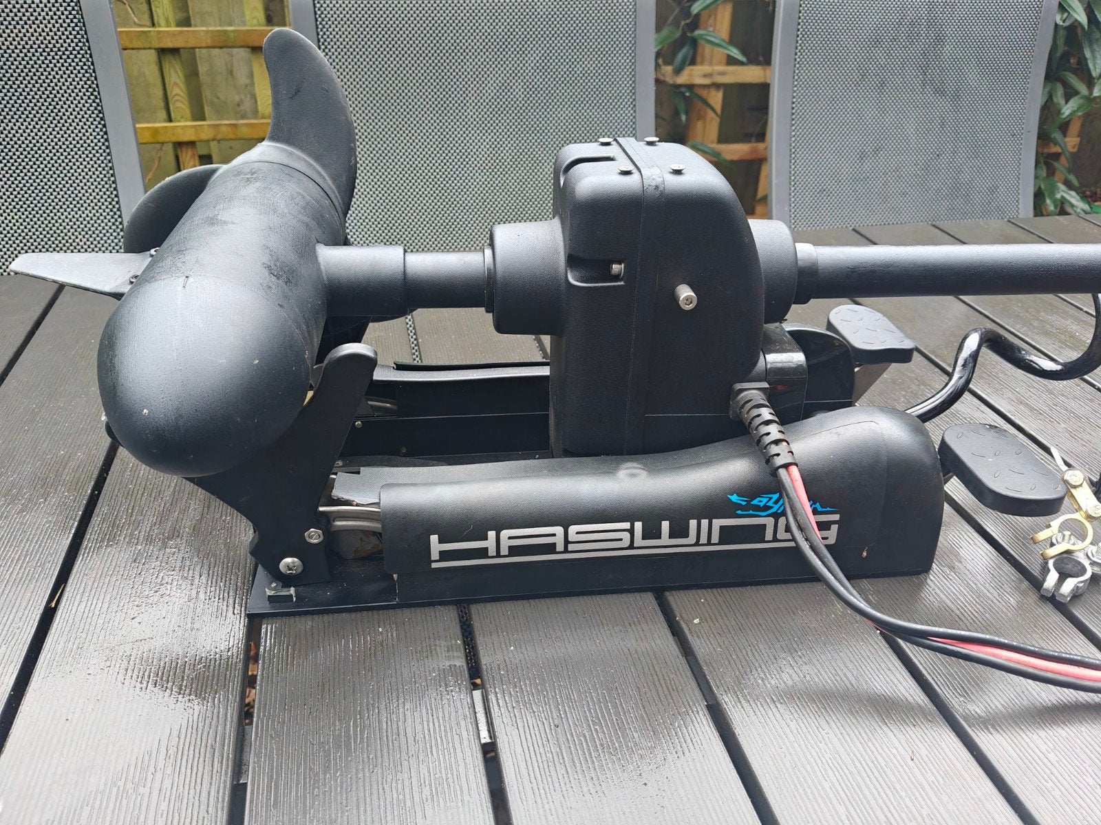 Haswing Trolling Motor Cayman B55 Fronttroller boegmotor, Ophalen, Zo goed als nieuw, Overige typen