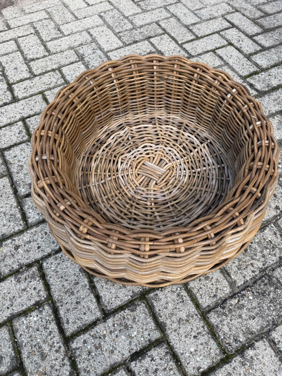 Nieuwe  grote rieten hondenmand., Dieren en Toebehoren, Kattenmanden, Ophalen, Nieuw, Riet