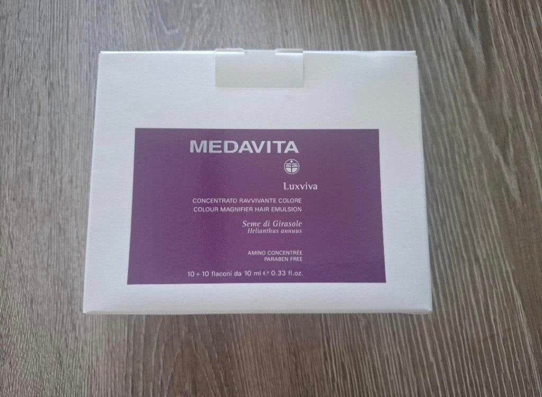 Medavita Luxviva Colour Magnifier Hair Emulsion (advr 142), Ophalen of Verzenden, Nieuw, Haarverzorger of -hersteller