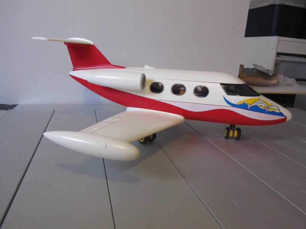 Playmobil vliegtuig, Kinderen en Baby's, Speelgoed | Playmobil, Ophalen of Verzenden, Gebruikt