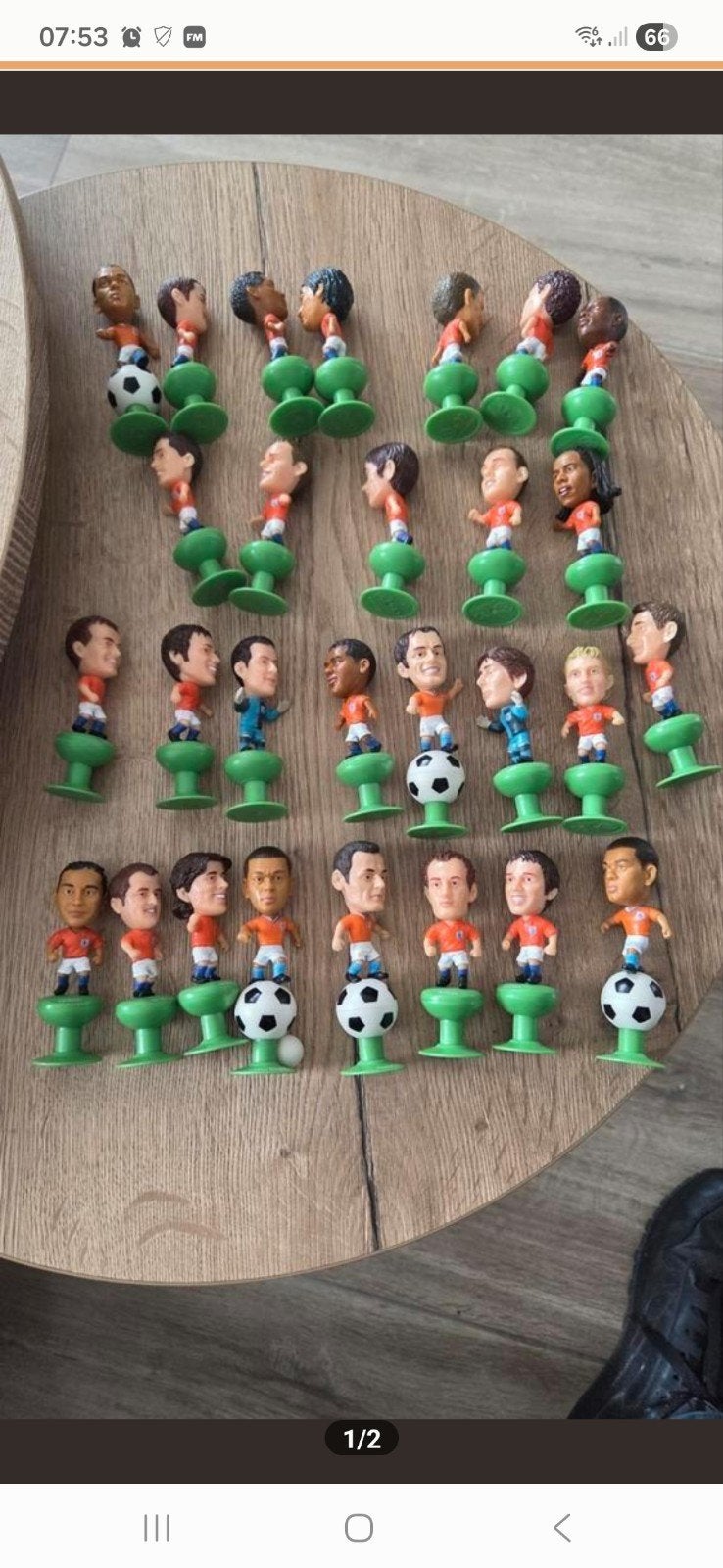 Voetbal Spelers Poppetjes - Diverse Collectie, Verzamelen, Ophalen of Verzenden, Gebruikt