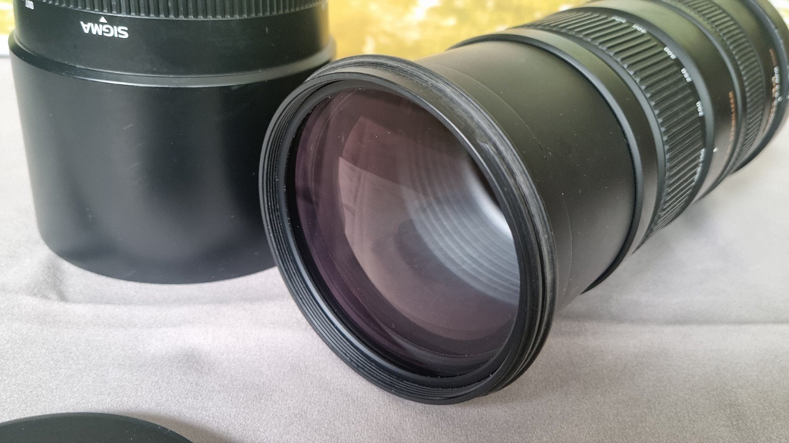 Voor Canon Sigma DG 150-500MM 1:5-6.3 APO HSM, Audio, Tv en Foto, Fotografie | Lenzen en Objectieven, Zo goed als nieuw, 500 mm